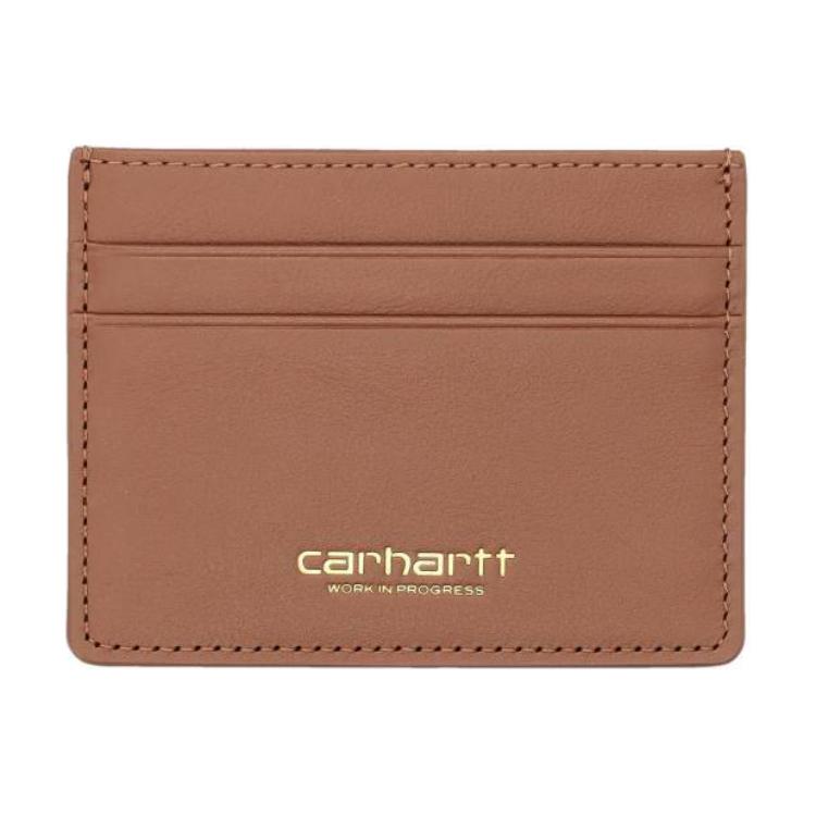 Женский кошелек Carhartt WIP Vegas (коньячный)