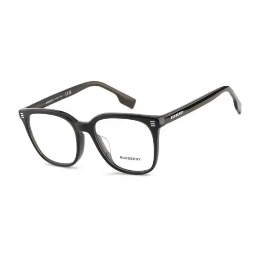 Burberry Plate Frame Irregular Shape Eyeglass Frames Unisex Black