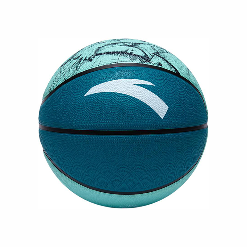 Anta Rubber Basketball Blue Size 5 Ball, Size 7 Ball Training Kids’