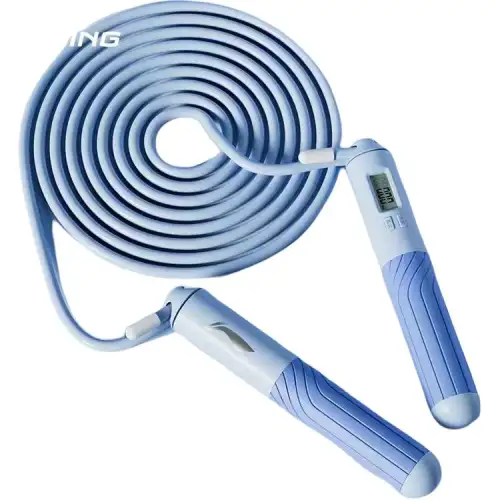 Li Ning, professional electronic non-slip comfortable jump rope for teaching maths, handle for students, steel wire PVC, material
