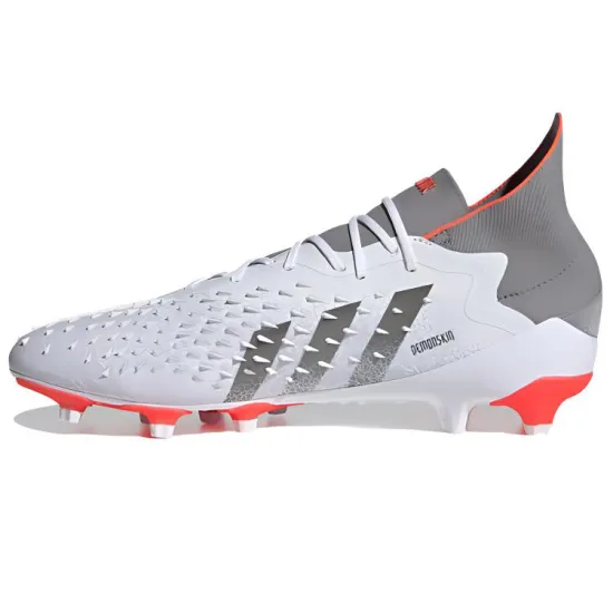 Adidas Predator Freak.1 Ag 'Demonskin   White Silver Solar Red'