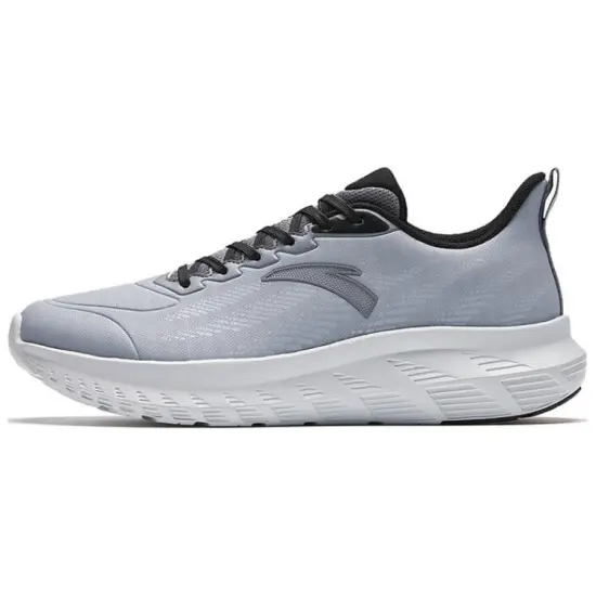 ANTA Light Cloud Running Shoes Men Low-Top Dusty Gray/Cool Gray