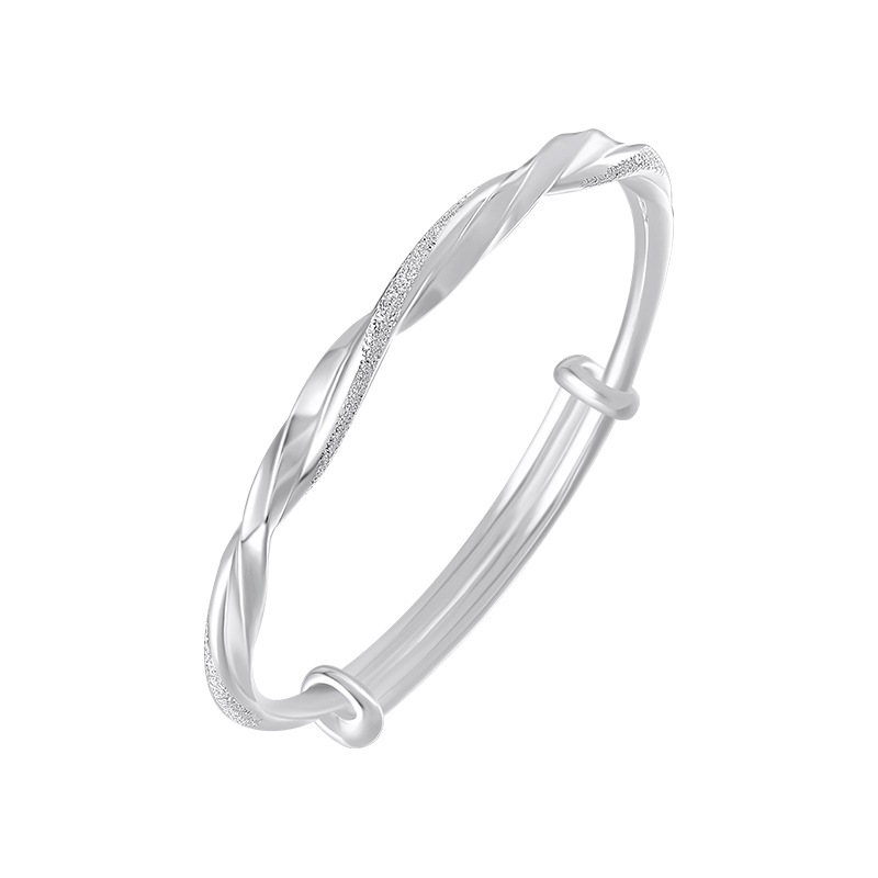 Postcard, Chinese jewelry, unlimited fashionable brand small design adjustable silver bracelet, silver 999 sample, light luxury style, trend of season
