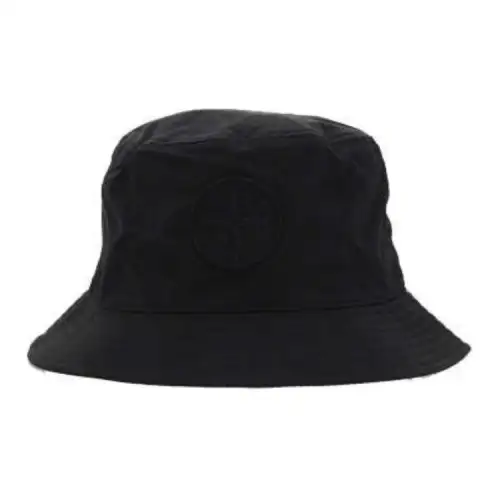 STONE ISLAND Logo Embroidered Bucket Hat
