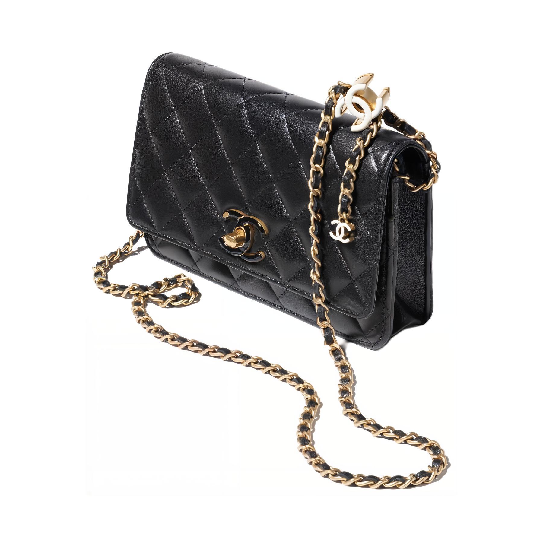 Женская сумка Chanel 24A Mini (черная) — фото 2