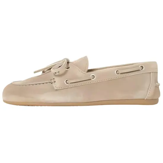 MIU MIU Boat Shoes Women's Beige