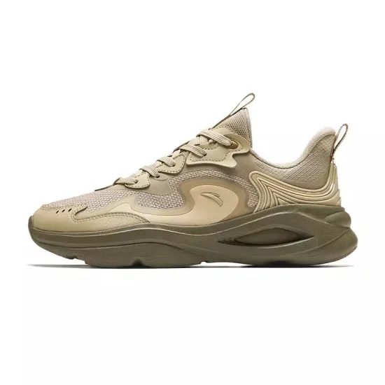 ANTA Casual Shoes Men Low-Top Forest Green
