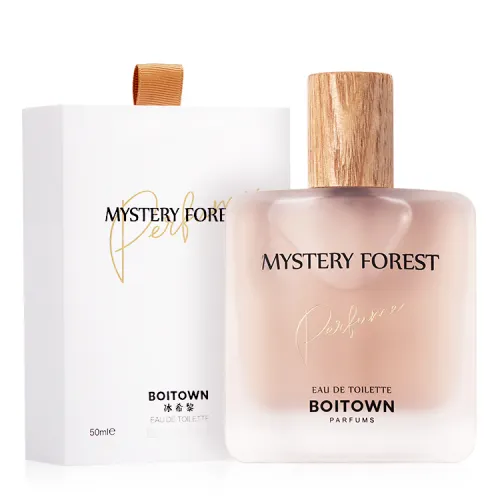 Ice Xili Mysterious Forest Neutral Mist Woody Eau De Toilette EDT Grapefruit Pink Pepper Cedar 50ml Gift for Mom, Best Friend, Girlfriend, Birthday Gift