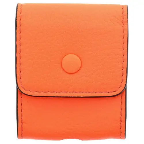 Maison Margiela Goatskin Earphone Case Men's Orange