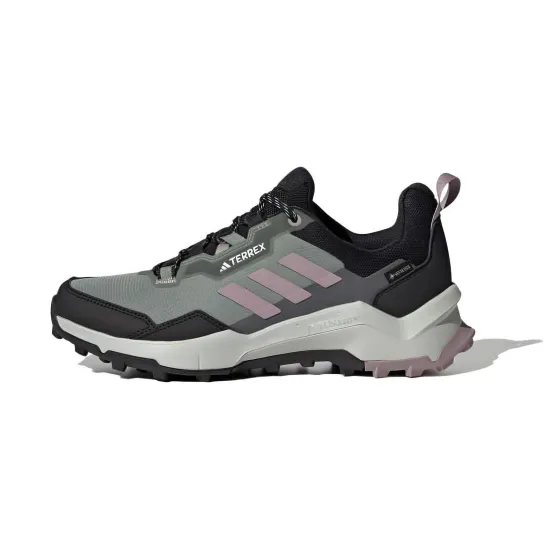 Adidas Terrex AX4 Gore-Tex Silver Green Preloved Fig Core Black Women's