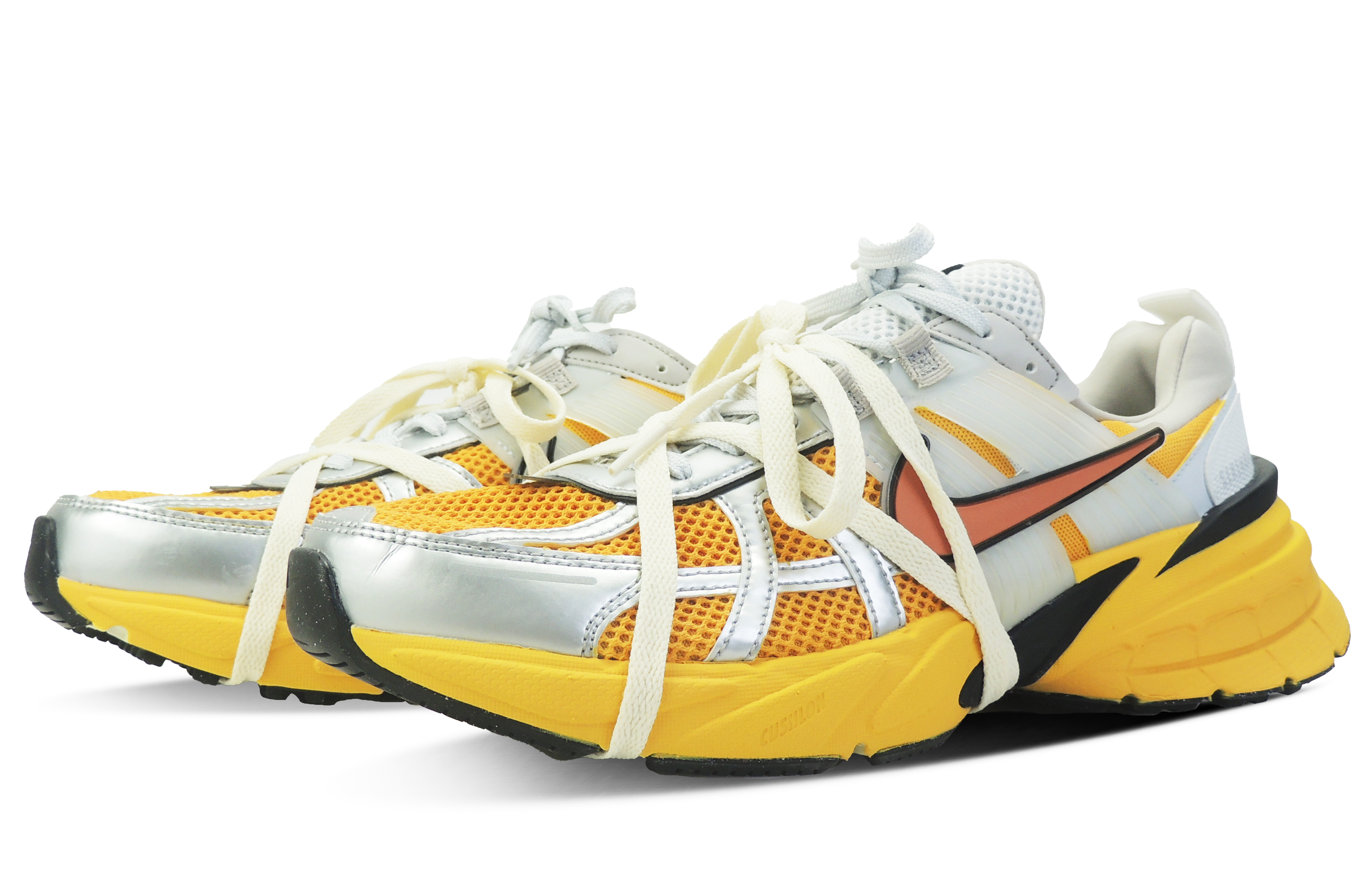 Nike V2K Run Low top Casual Running Shoes Women’s Lemon
