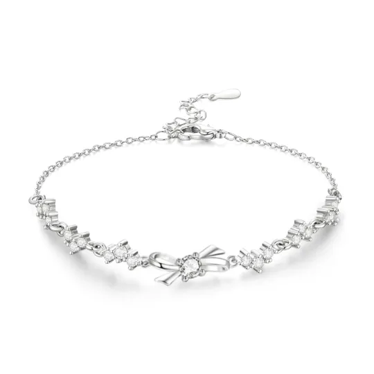 Jodie&Kevin Zircon Bracelets Women's Silver