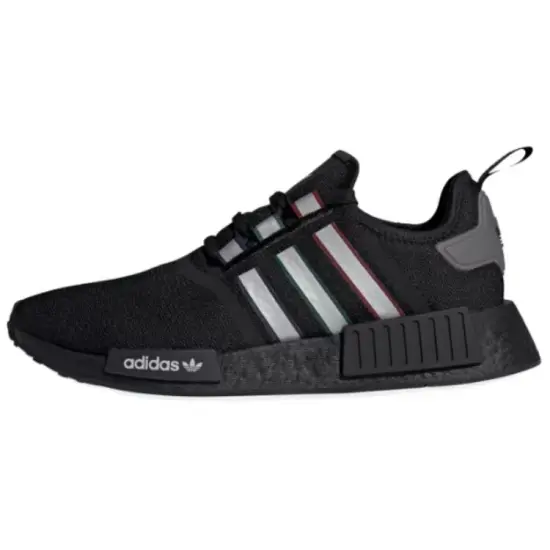 Adidas Originals NMD_R1 'Black Silver Burgundy'