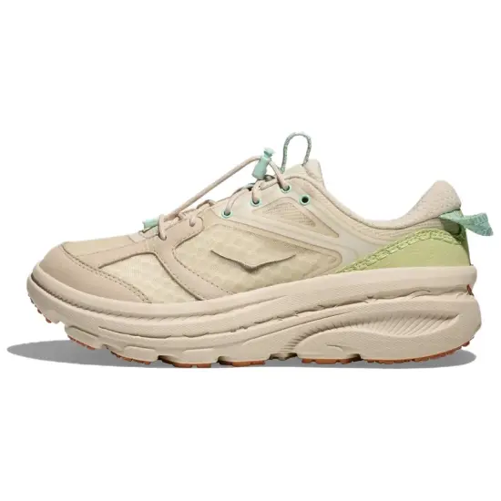 HOKA ONE ONE Bondi Running Shoes Unisex Low-Top Beige