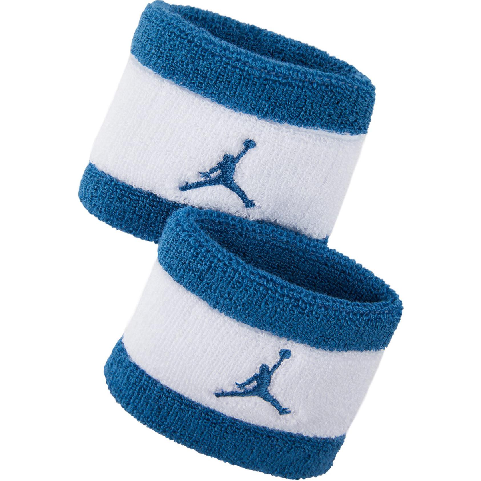 Напульсники Jordan Jordan (сине-белые)