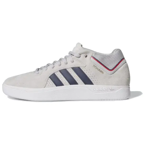Adidas Originals Tyshawn Skateboard Shoes Men Low-Top Gray Blue/White
