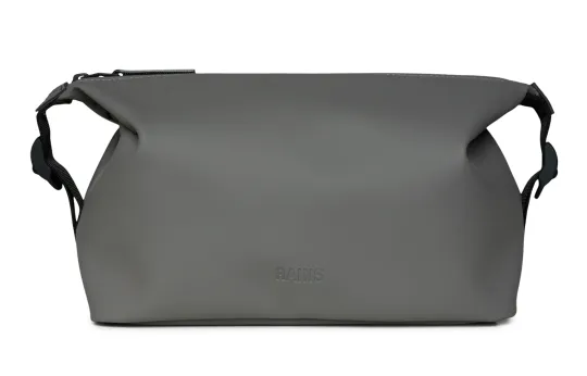 Rains Polyester Toiletry Bag Unisex Black