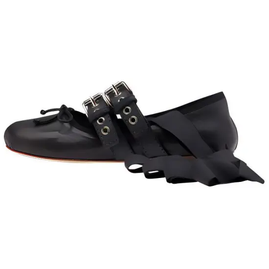 MIU MIU Naplak Women's Casual Shoes Women's Black