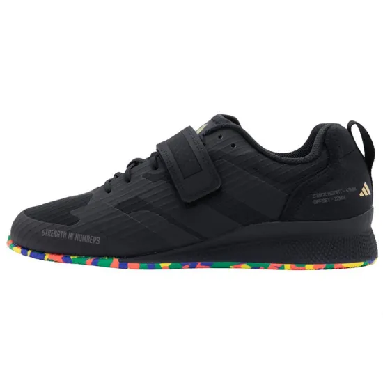 Adidas Adipower 3 Core Black Gold Metallic