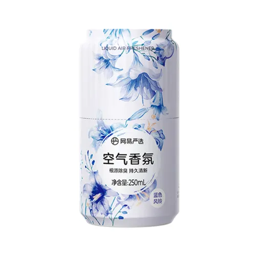 Aromatherapy for auto, perfumed perfume, blue deodorant strongly flavoured, long-term effect, 250 ml