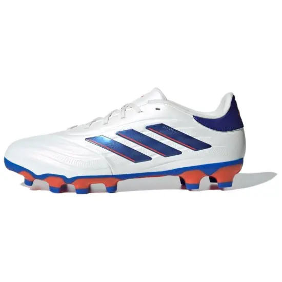 Adidas COPA PURE 2 Soccer Shoes Men Low-Top White Orange/Blue