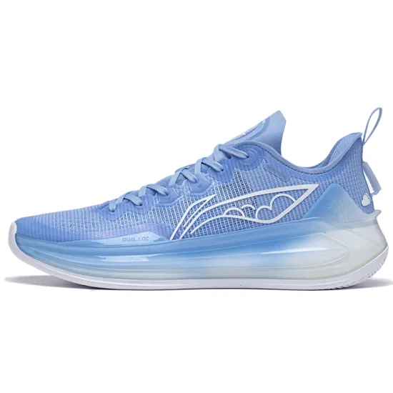 LINING Liren 3 V2 Basketball Shoes Unisex Low-Top Snow Blue