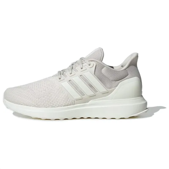 Adidas UBOUNCE DNA Anti Slip And Wear Resistant Breathable Low Top Casual Running Shoes Men's Gray White