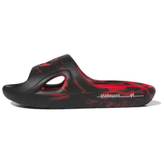 Adicane Slide Patrick Mahomes X Adidas 'Black Collegiate Red'
