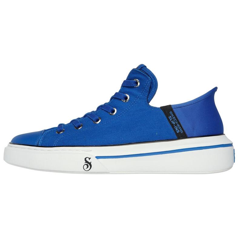 Snoop Dogg x Skechers Slip ins comfortable and fashionable low-cut lifestyle shoes for women blue