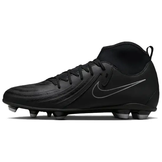 Nike Phantom Luna 2 MG Rubber Short Studs Wear Resistant Slip Resistant Soccer Shoes Unisex Black
