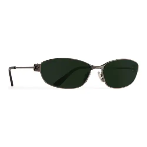 Balenciaga Oval Sunglasses Women's Silver