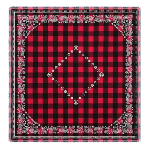 LOUIS VUITTON Damier Buffalo Stole
