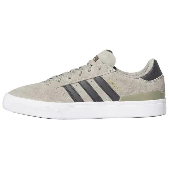 Adidas Originals Busenitz Slip-Resistant Low-Top Skateboard Shoes Men's Gray White