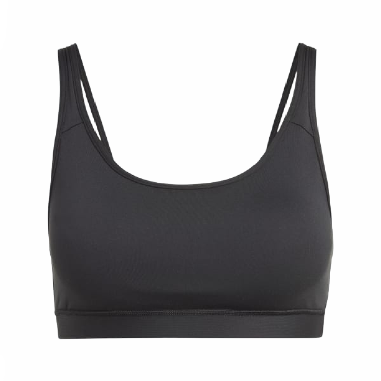 Женский спортивный топ adidas ALL ME ESSENTIALS (черный)