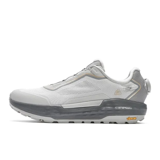 FILA BOA EXPLORER 2 Slip Resistant Breathable Low Top Outdoor Shoes Men's Lunar Rock Gray