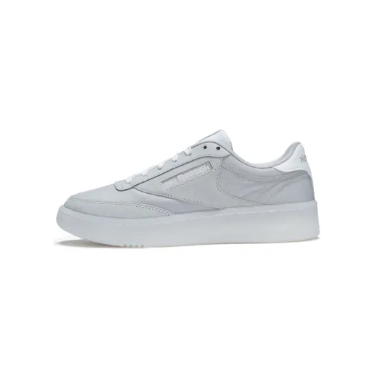 Reebok Club C Skateboarding Shoes Unisex Low-top Gray