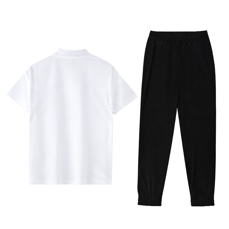 Li Ning Casual Sportswear Men’s Two Piece Set White/Black