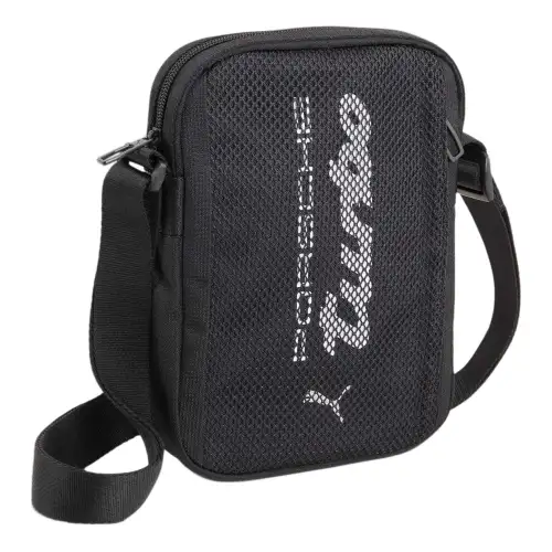 PUMA Polyester Shoulder Bag, Crossbody Bag Regular Unisex Black