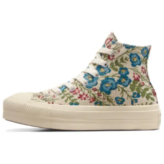 Chuck Taylor All Star Women's Converse Lift Platform High 'Floral Tapestry' Women's