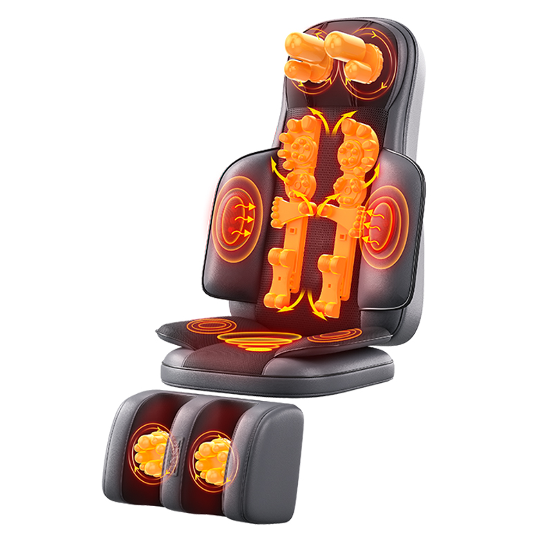 AUX massage cushion multi-function shoulder, cervical spine, waist and back full body automatic multi-function cushion home kneading chair