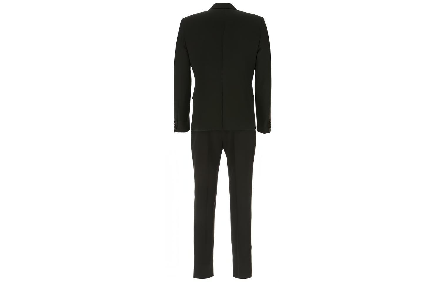 Мужской костюм SAINT LAURENT Wool Suit (черный) — фото 2