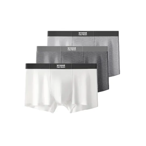 Disney Disney, sports antibacterial breathable comfortable underwear for leisure, gift box, absorbs sweat and smell, mid rise