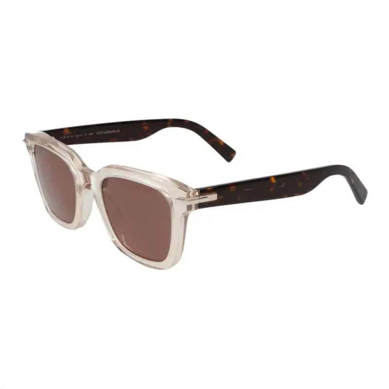 DIOR Acetate Square Sunglasses Unisex Transparent