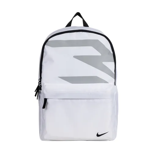 Nike Polyester Backpack Unisex White/Black/Gray