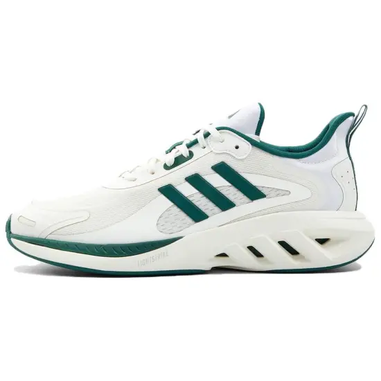 Adidas Day Casual Shoes Unisex Low-Top Jade White/Bright White/Green