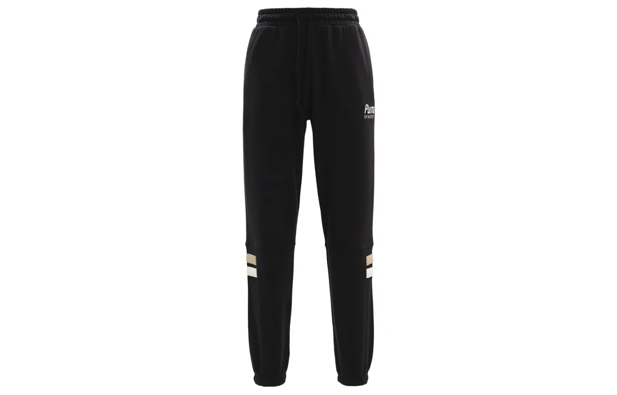 PUMA Knitted Sweatpants Men's Black