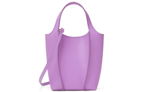CHARLES&KEITH Fabric Tote Bag, Shopping Bag, Handbag, Crossbody Bag, Basket Bag, Shoulder Bag Small Women's Multicolor