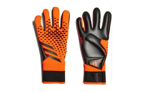 Adidas Recycled Polyester, Polyurethane, Nylon Gloves Unisex Black