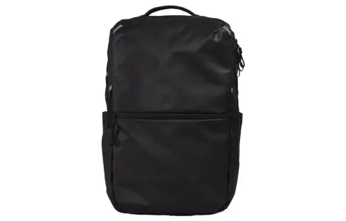 THE NORTH FACE Backpack Double Shoulder Outdoor Bag Recycled Fabric Black Men's