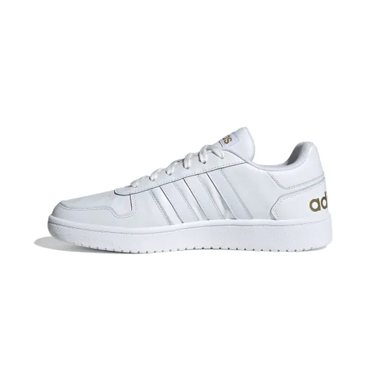 Adidas Hoops 2.0 Adidas Low-Top Skateboard Shoes Men's White